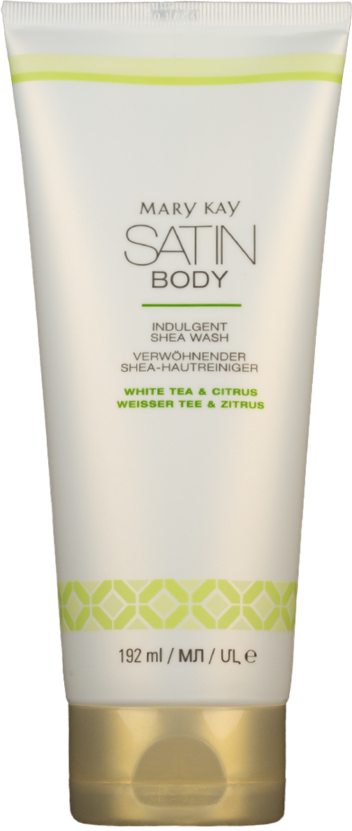 Satin Body Indulgent Shea Wash White Tea & Citrus, 192ml
